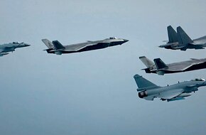 J-20, J-16, J-10C - China PLAAF